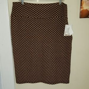 Elegant LuLaRoe Cassie Pencil Skirt 3XL